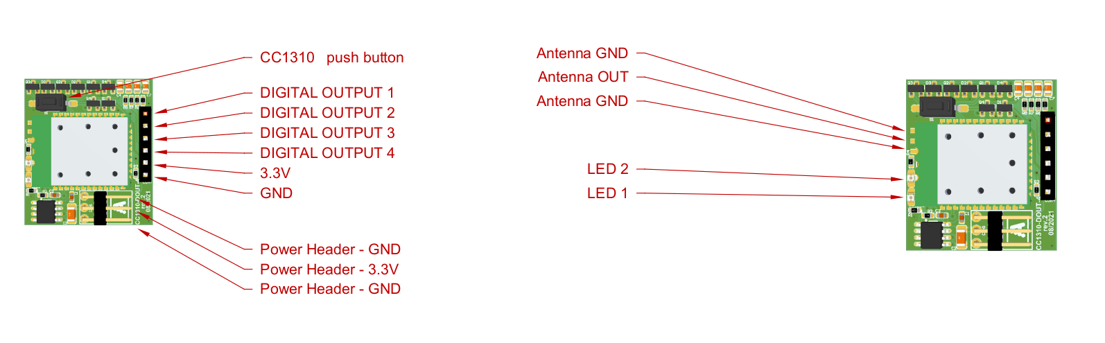 WIO Slave DOUT 4 device