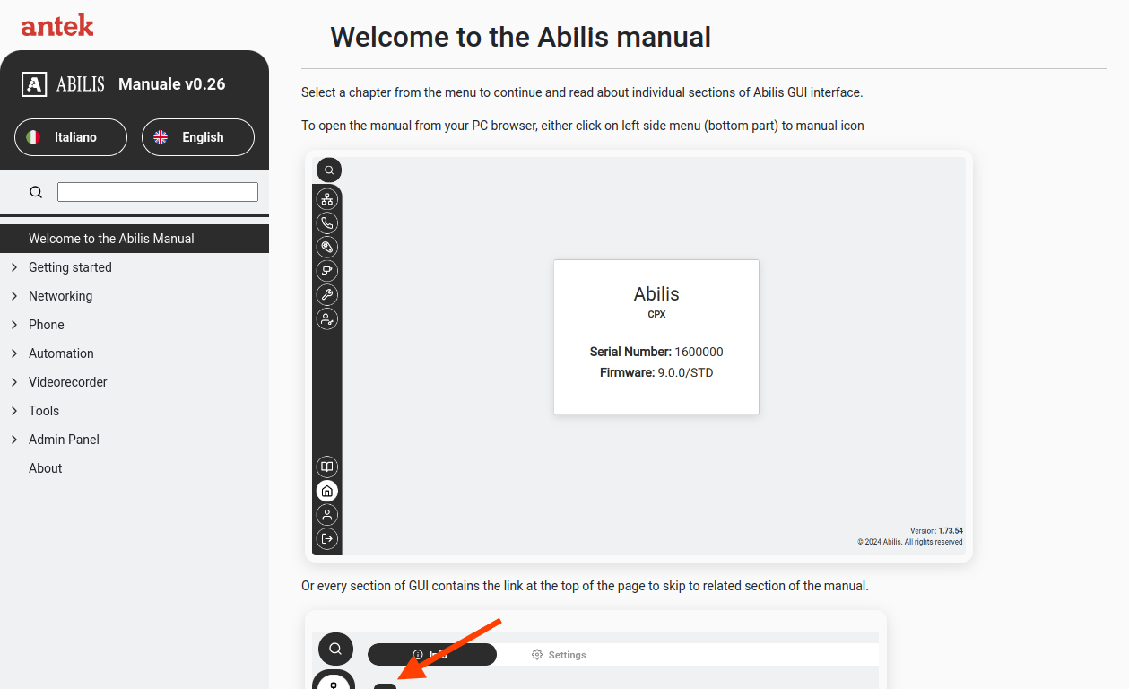 Abilis online manual